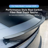 For Tesla New Model Y Juniper 2025 High Performance Spoiler Real Carbon Fiber Original Trunk Wing Accessories